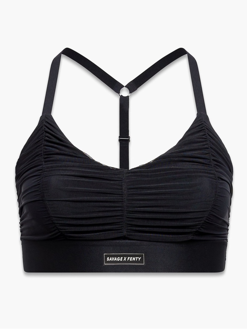 Savage X FENTY RUCHE HOUR LOW-IMPACT SPORTS BRA
